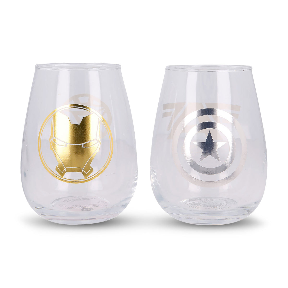 Product image Marvel Avengers - Iron Man & Captain America Glasses 2-piece Set