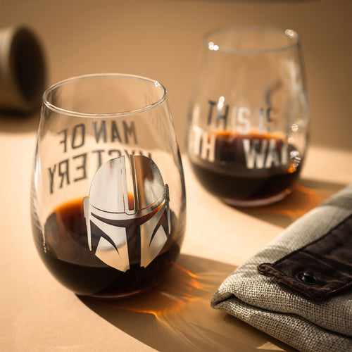 Produktbild Mandalorian Glass-set 2-pack - Star Wars The Mandalorian