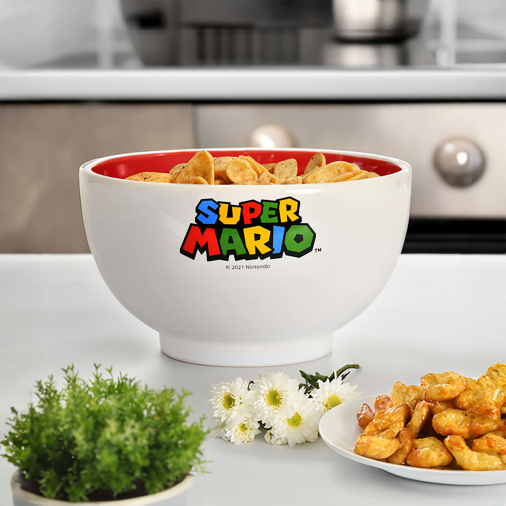Produktbild Super Mario - Müsliskål med logotyp