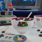 Produktbild Super Mario - Müsliskål med logotyp