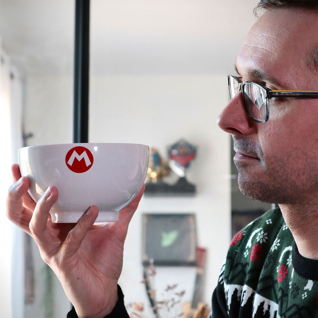 Produktbild Super Mario - Müsliskål med logotyp