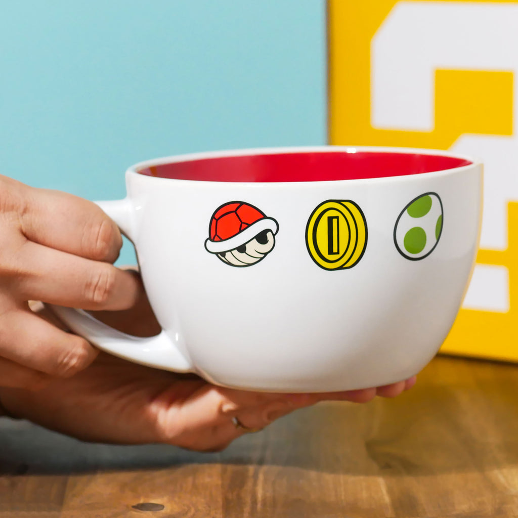 Produktbild Super Mario - Ikoner Mugg XXL