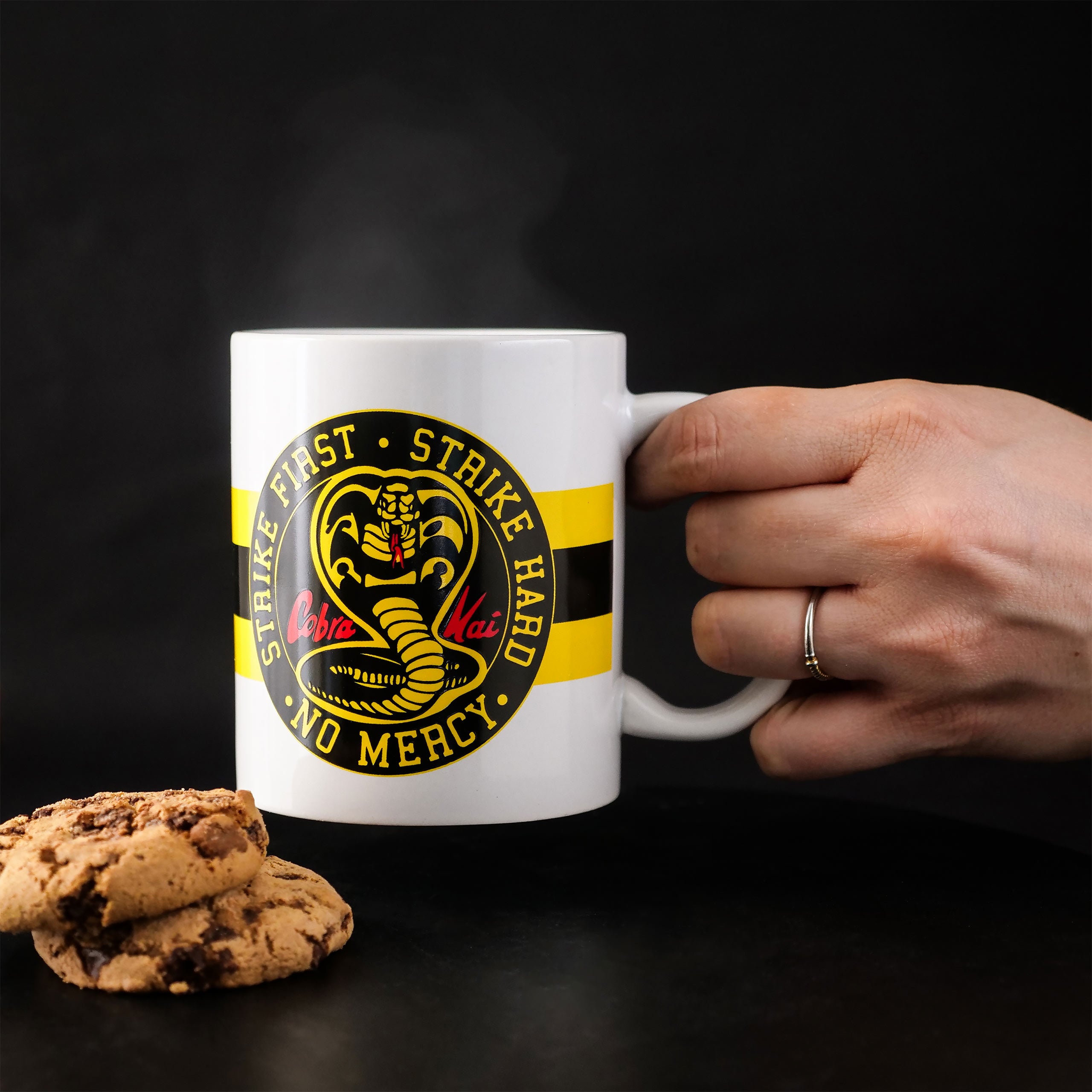 Produktbild Cobra Kai - No Mercy Mugg vit