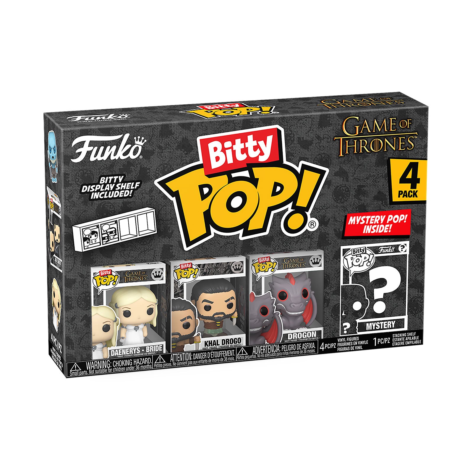 Produktbild Game of Thrones - Funko Bitty Pop 4-pack figurer Serie 2
