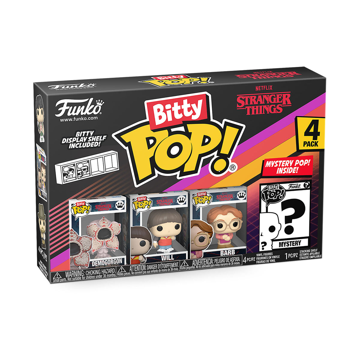 Produktbild Stranger Things - Funko Bitty Pop 4-pack Figurer Serie 1