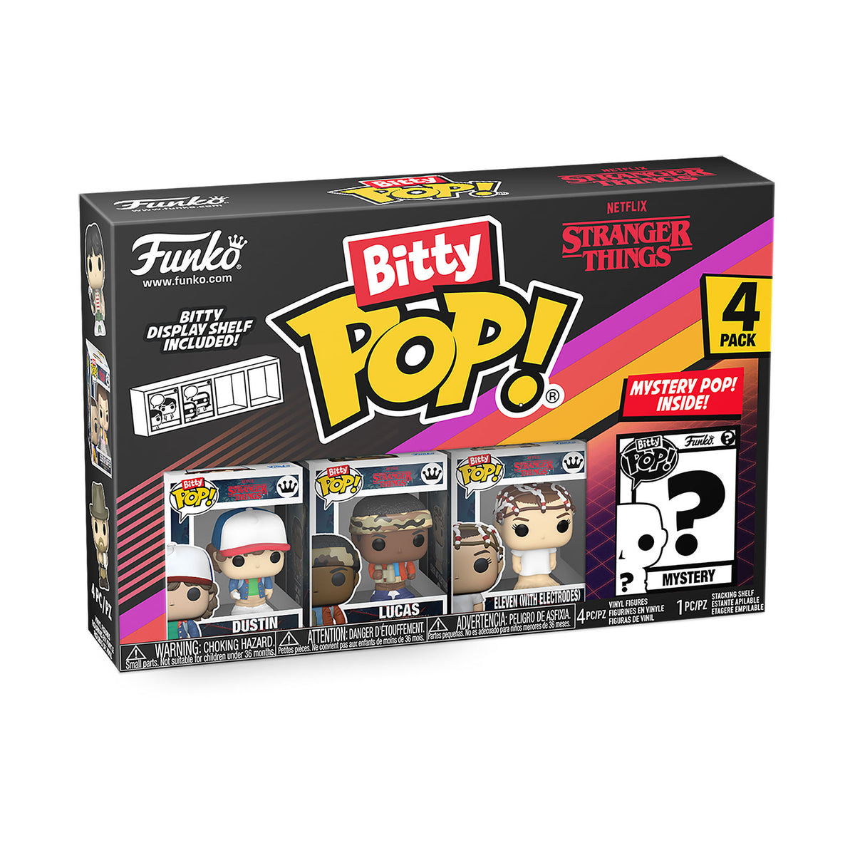 Produktbild Stranger Things - Funko Bitty Pop 4-figurset Serie 2