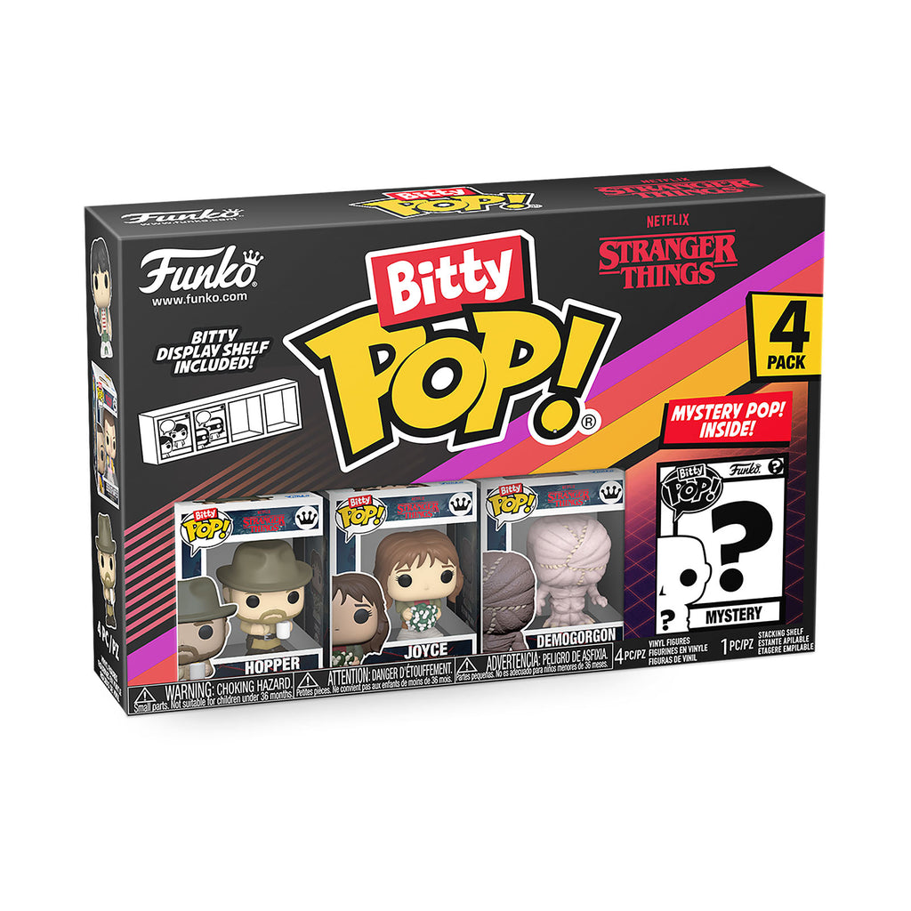 Produktbild Stranger Things - Funko Bitty Pop 4-figurers set Series 4