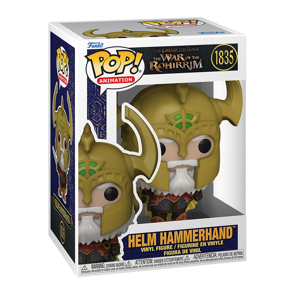 Produktbild Slaget om Rohirrim Helm Hammerhand Funko Pop Figur - Sagan om Ringen