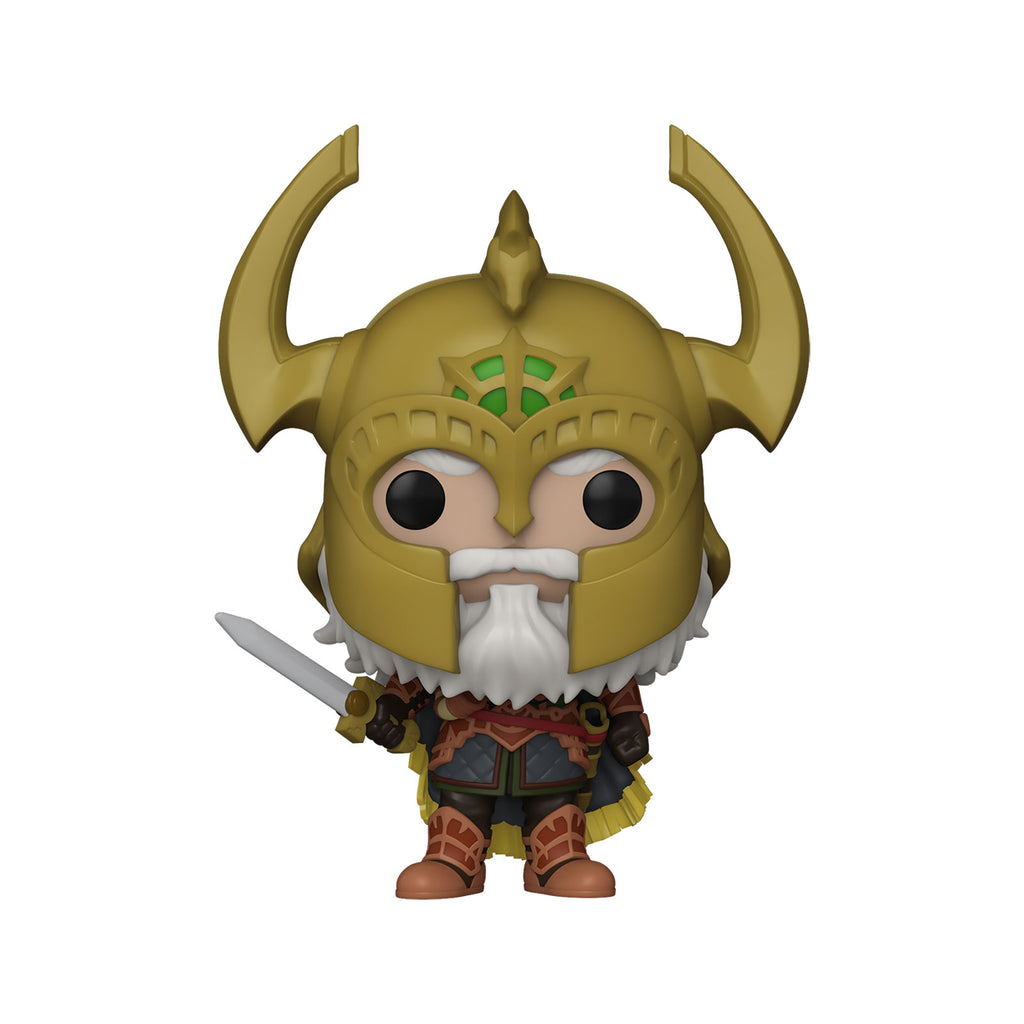 Produktbild Slaget om Rohirrim Helm Hammerhand Funko Pop Figur - Sagan om Ringen