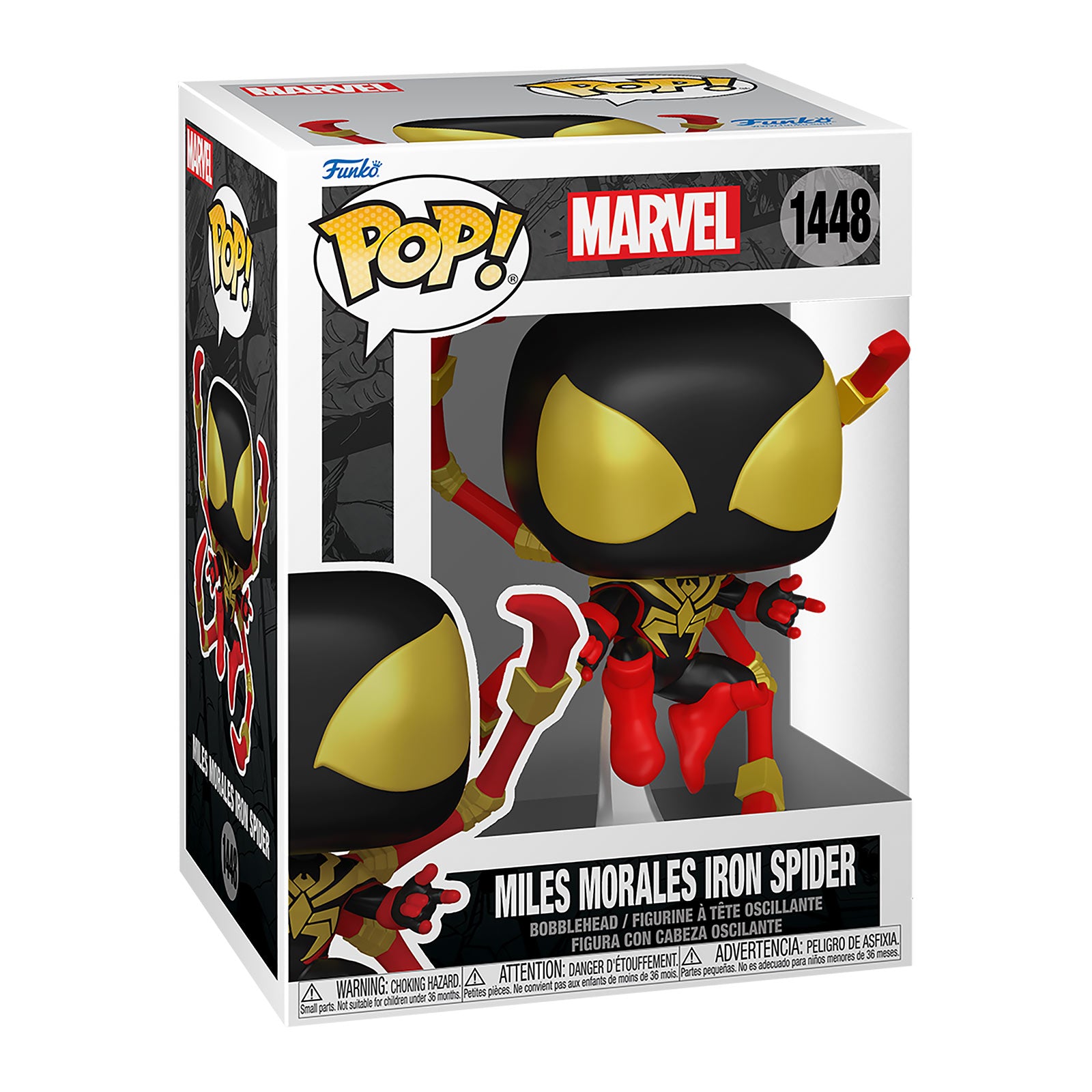 Produktbild Spider-Man Comics - Miles Morales Iron Spider Funko Pop Wobblehead-figur