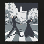 Produktbild Crosswalk T-shirt för Jujutsu Kaisen-fans svart