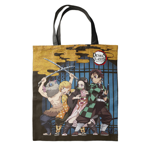 Produktbild Demon Slayer - Grupp tygkasse