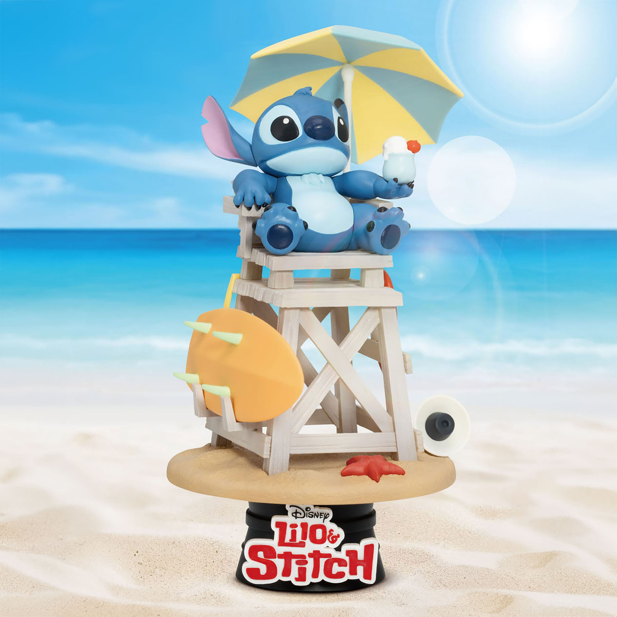 Produktbild Stitch Summer Vibe D-Stage Diorama Figur - Lilo & Stitch