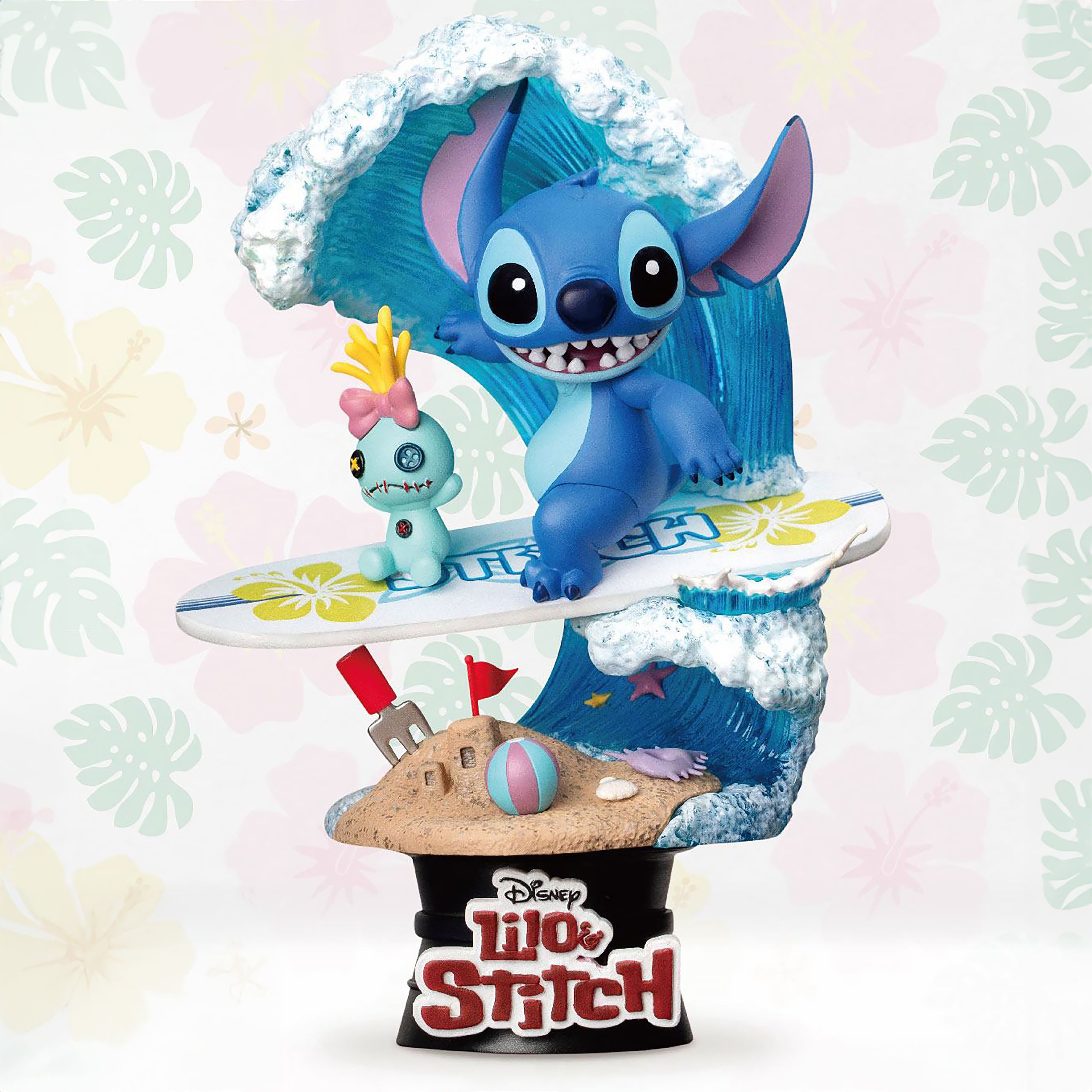 Produktbild Surfar-Stitch D-Stage Diorama Figur - Lilo & Stitch