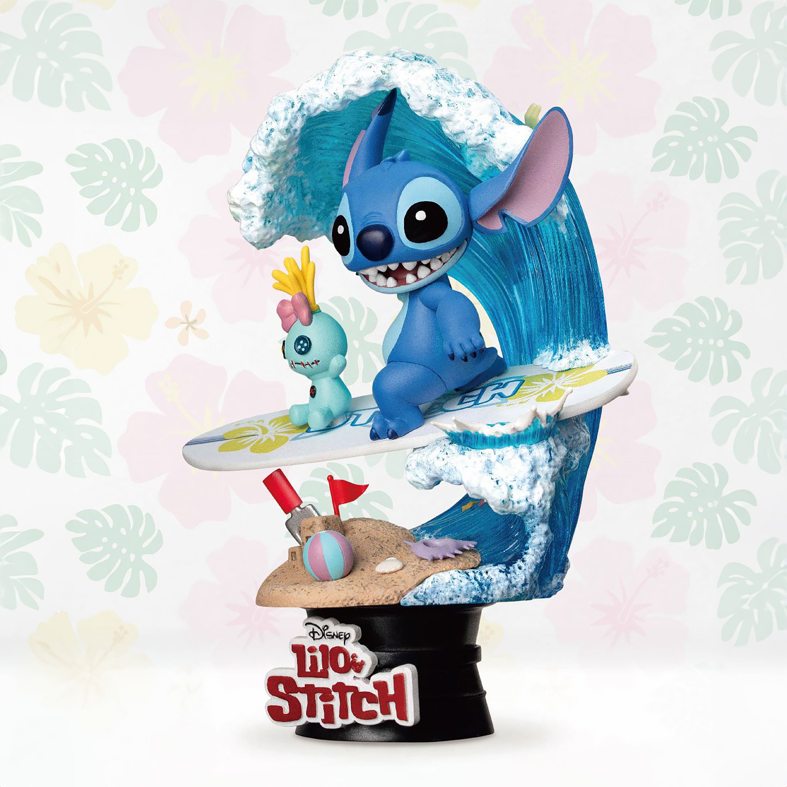 Produktbild Surfar-Stitch D-Stage Diorama Figur - Lilo & Stitch
