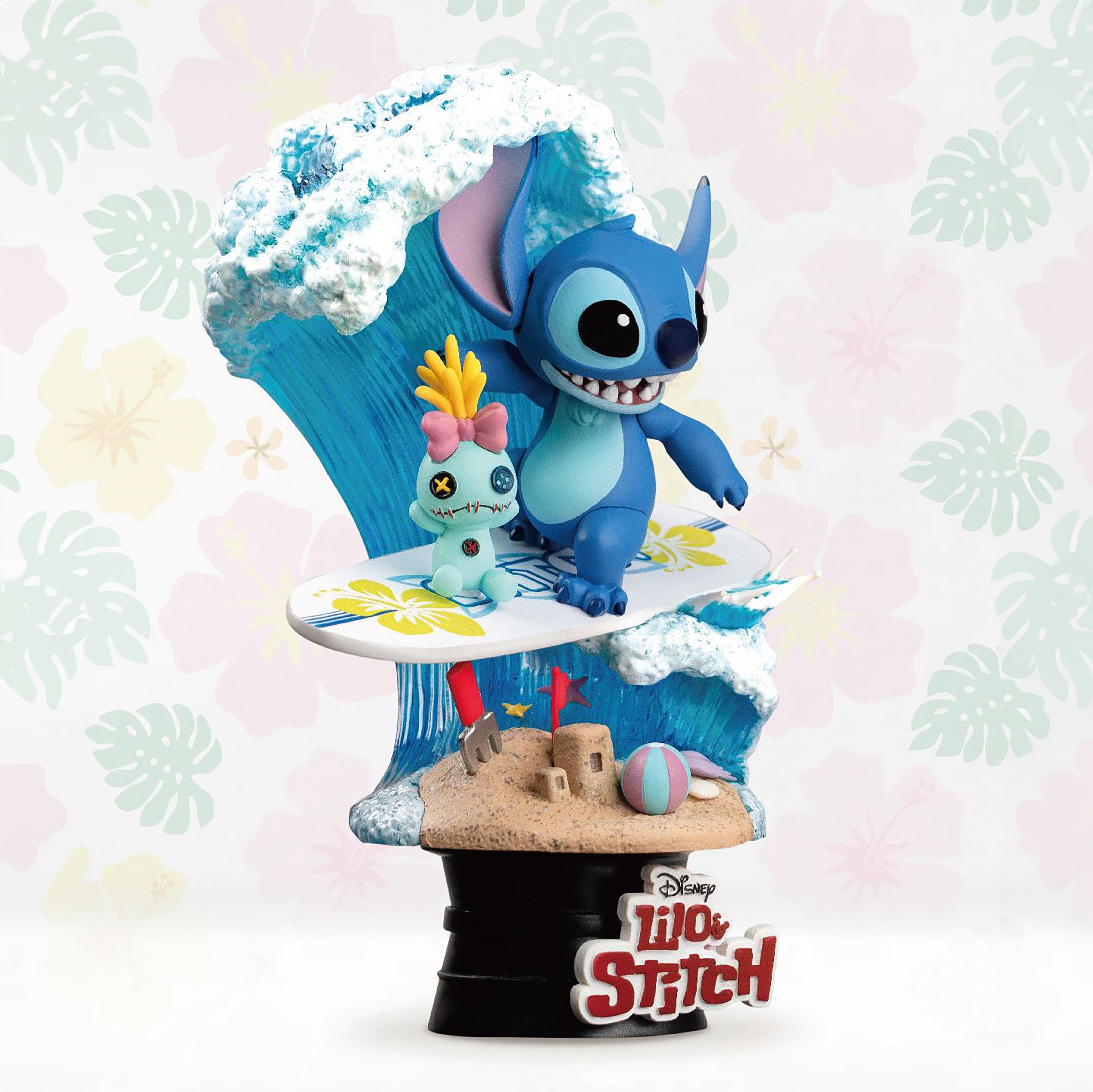 Produktbild Surfar-Stitch D-Stage Diorama Figur - Lilo & Stitch