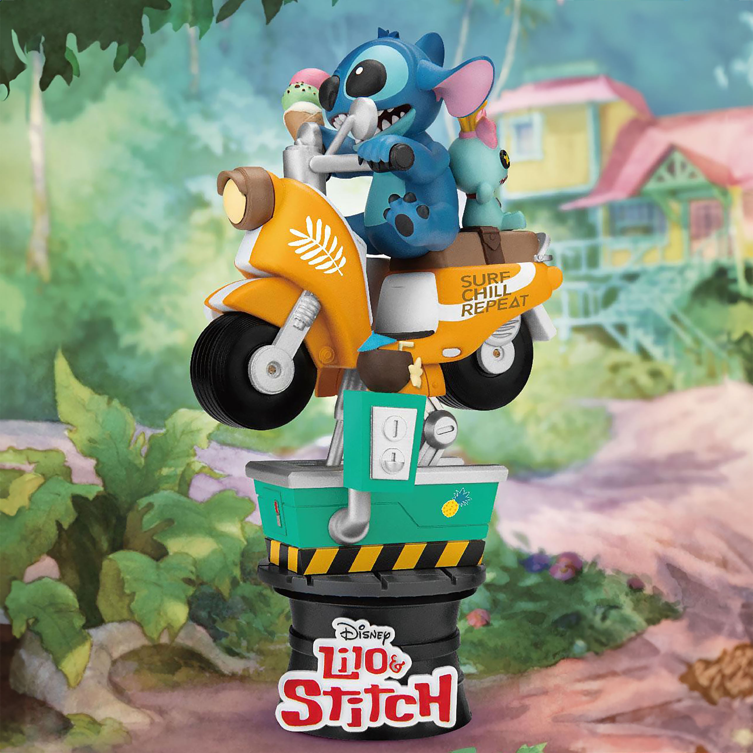 Produktbild Stitch Coin Ride D-Stage Diorama Figur - Lilo & Stitch
