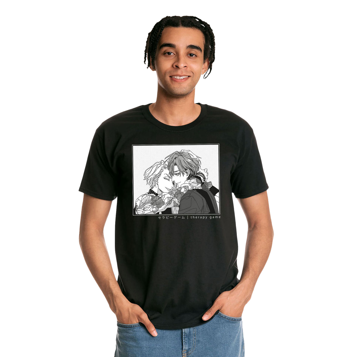 Produktbild Shizuma och Minato T-shirt för Therapy Game-fans