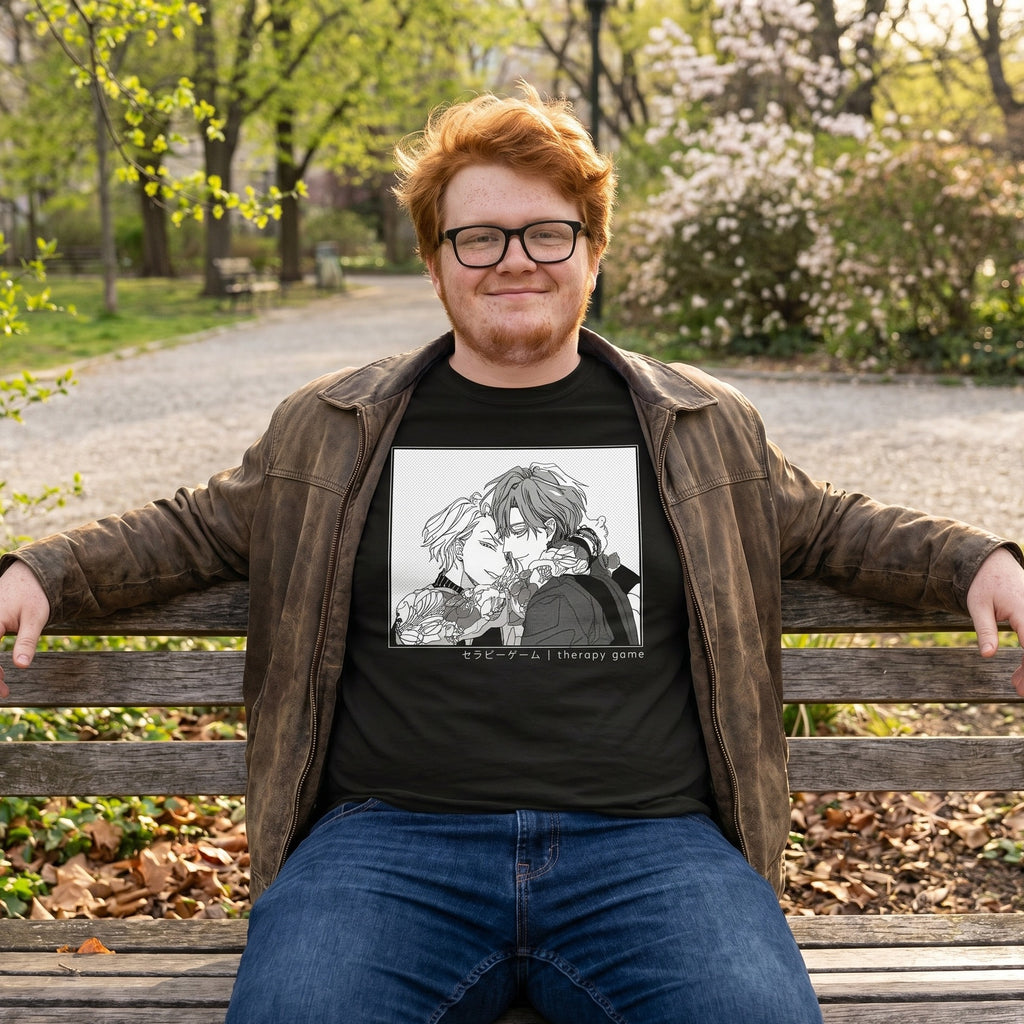 Produktbild Shizuma och Minato T-shirt för Therapy Game-fans