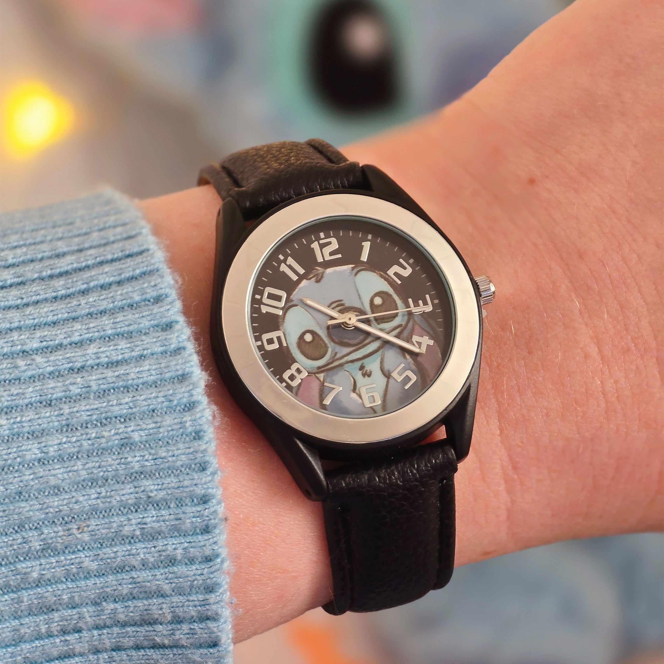 Produktbild Stitch Armbandsur - Lilo & Stitch svart