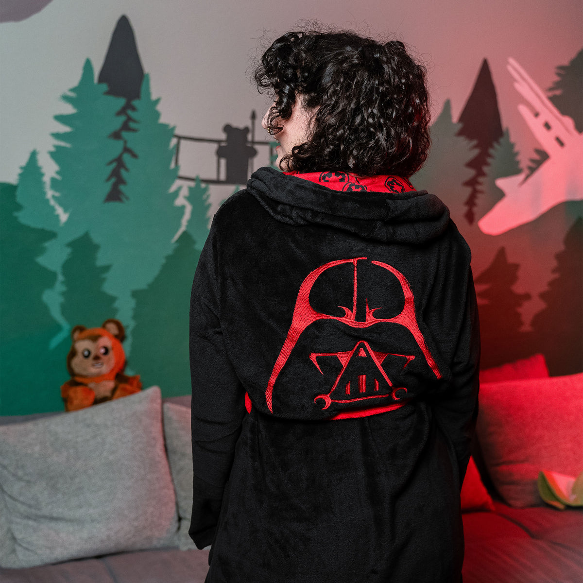 Produktbild Star Wars - Darth Vader morgonrock svart-röd