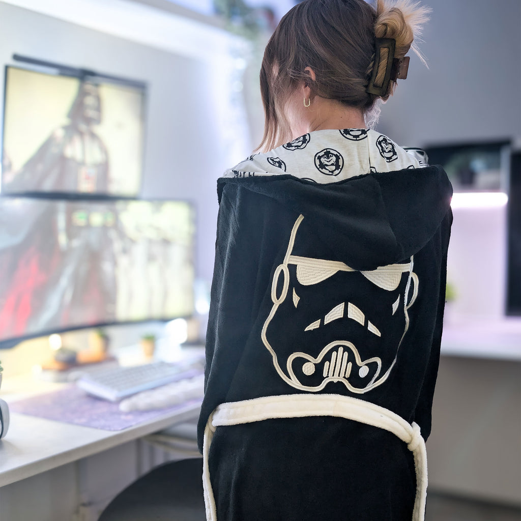 Produktbild Star Wars - Stormtrooper morgonrock svart/vit