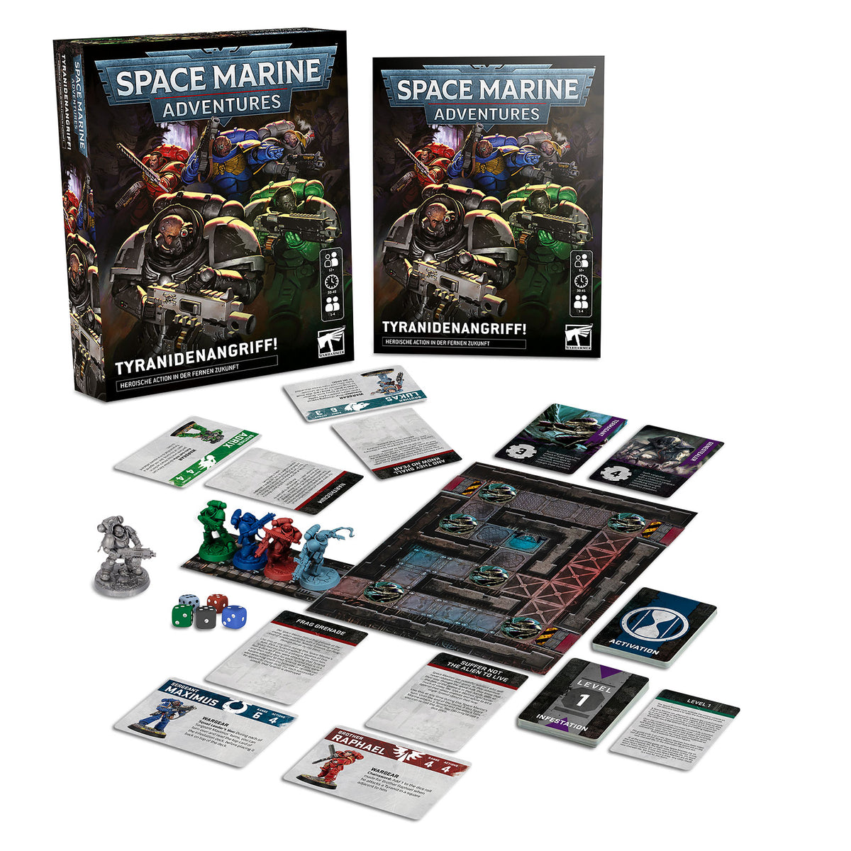 Produktbild Space Marine Adventures - Tyranidattack Strategispel