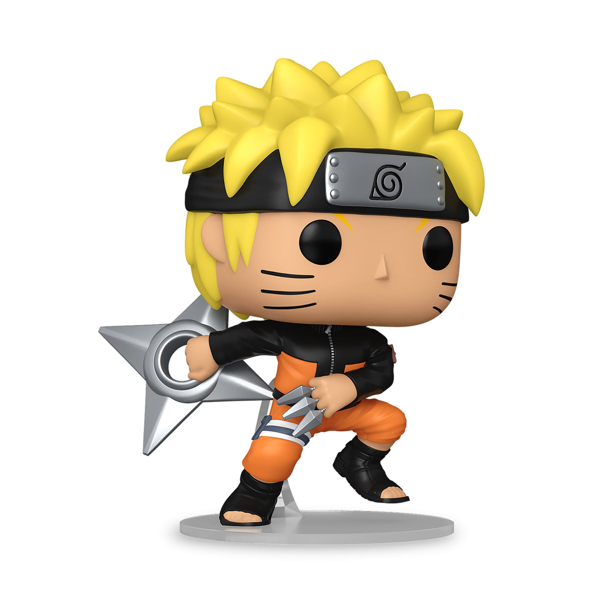 Produktbild Naruto Shippuden - Naruto Uzumaki med Shuriken Funko Pop Figur