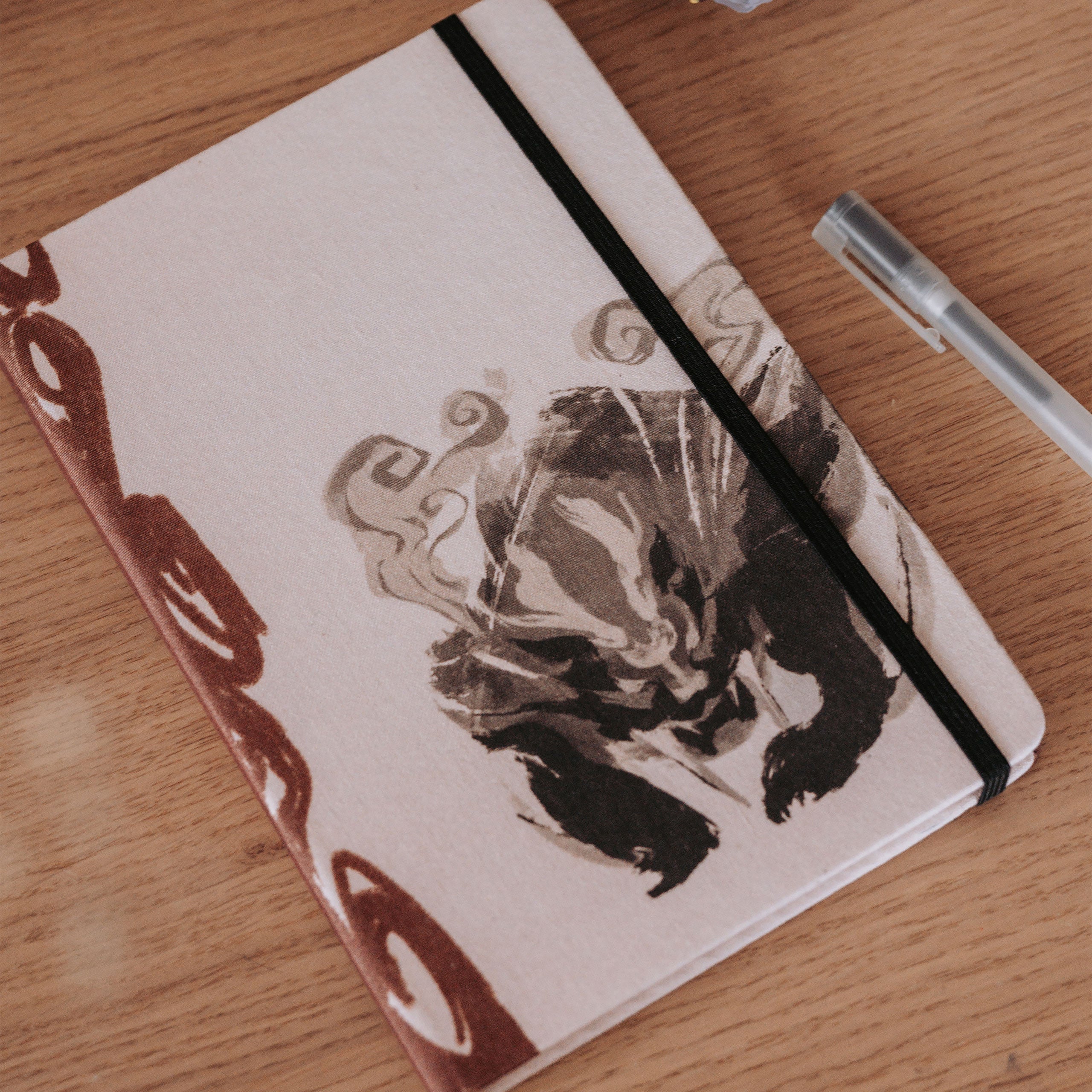 Produktbild Monster Hunter Rise - Monster Brush Art Anteckningsbok