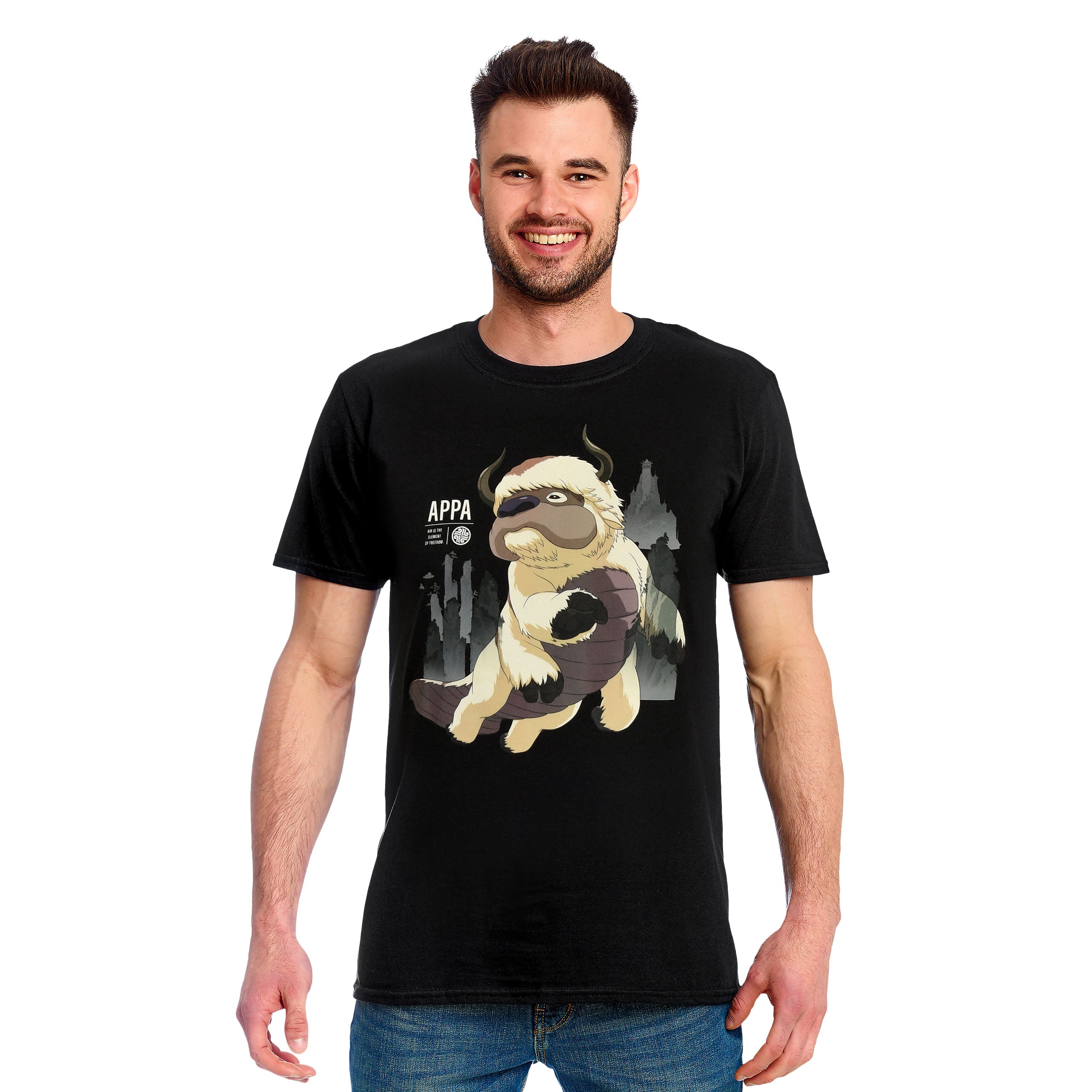 Produktbild Avatar: The Last Airbender - Flying Appa T-shirt svart