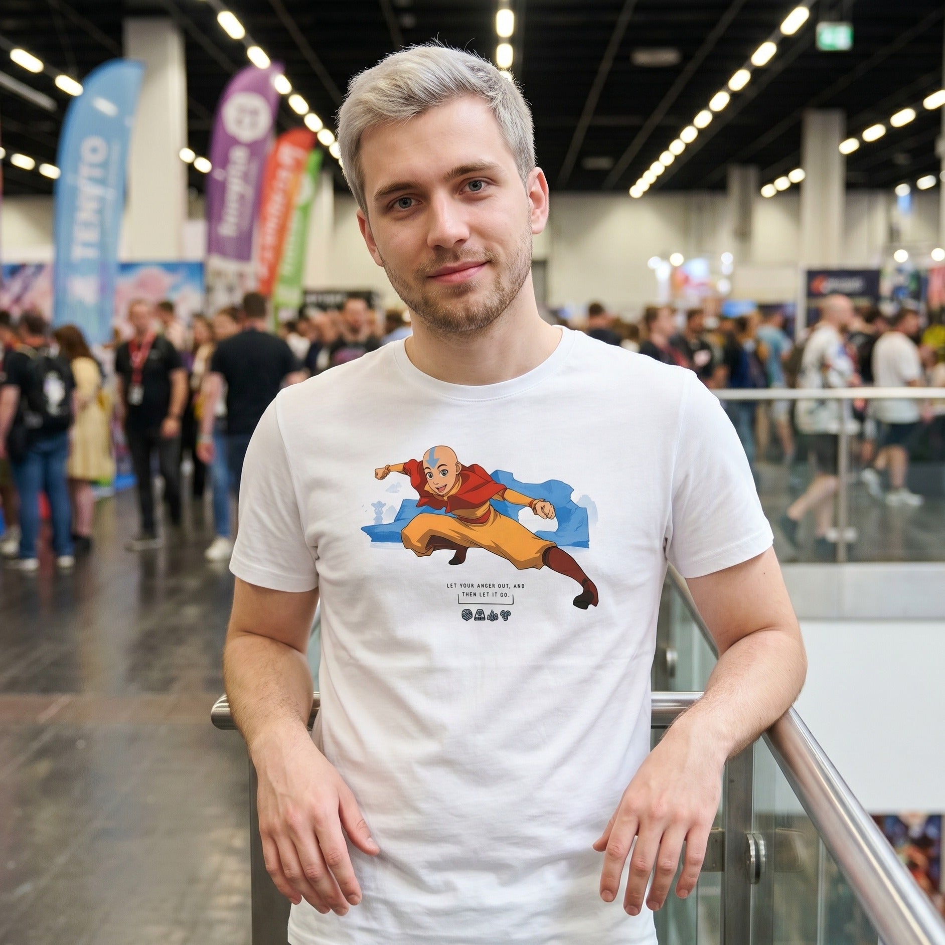 Produktbild Avatar: The Last Airbender - Aang T-shirt vit