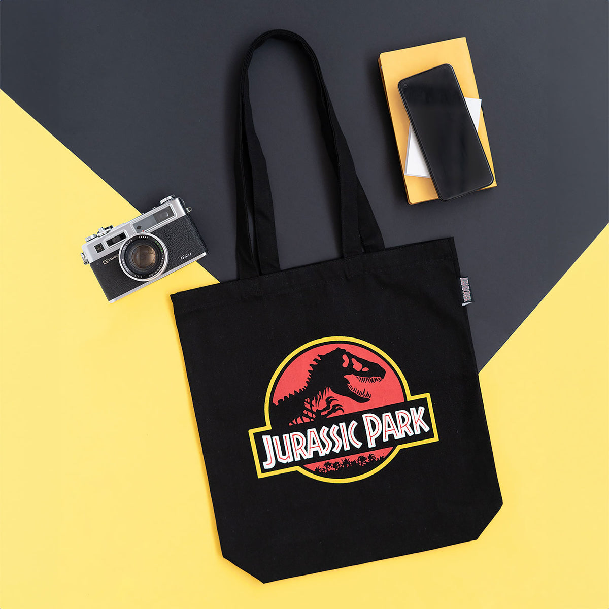 Produktbild Jurassic Park - Filmens Logotyp Jutepåse
