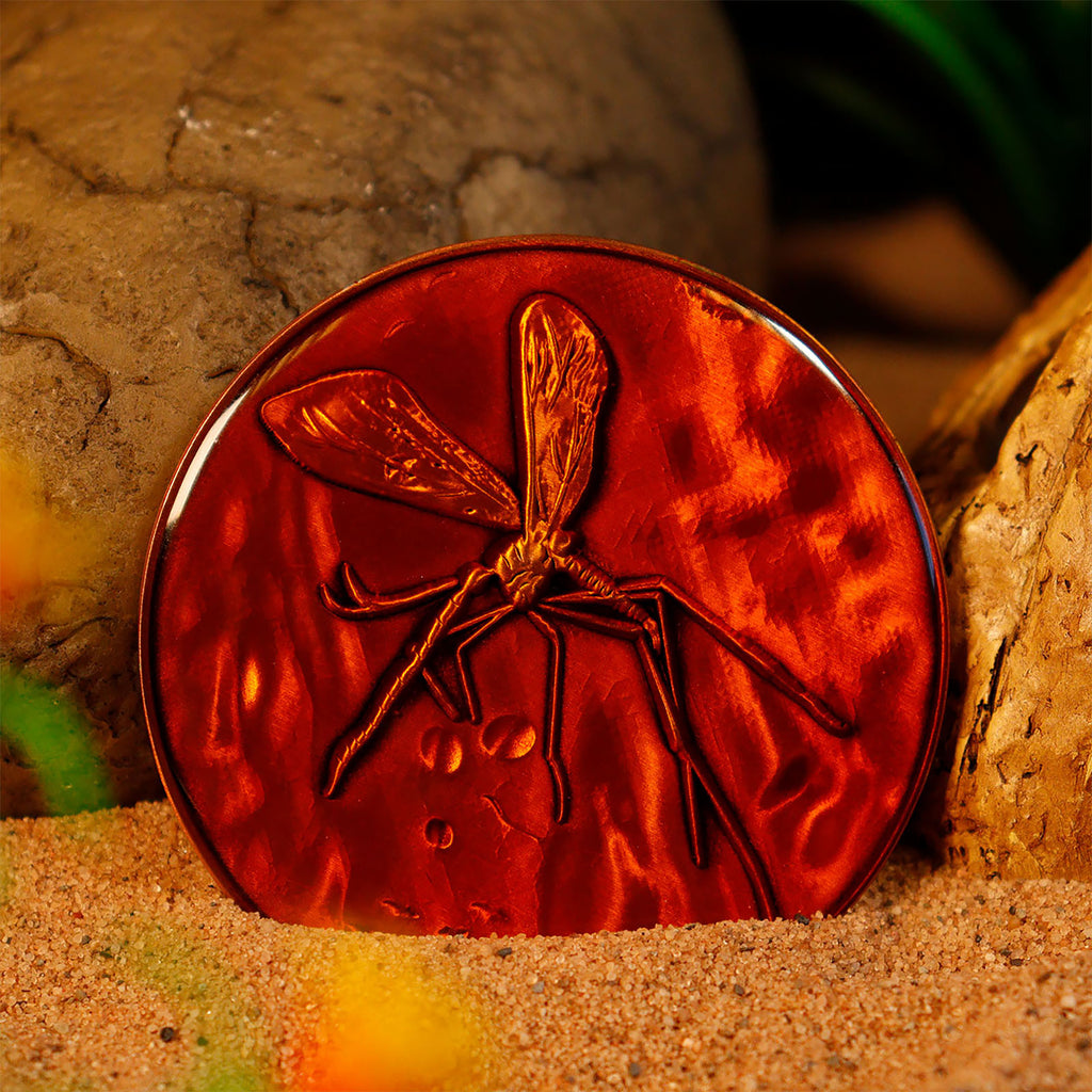 Produktbild Jurassic Park - Medaljong och Pin Presentbox Begränsad