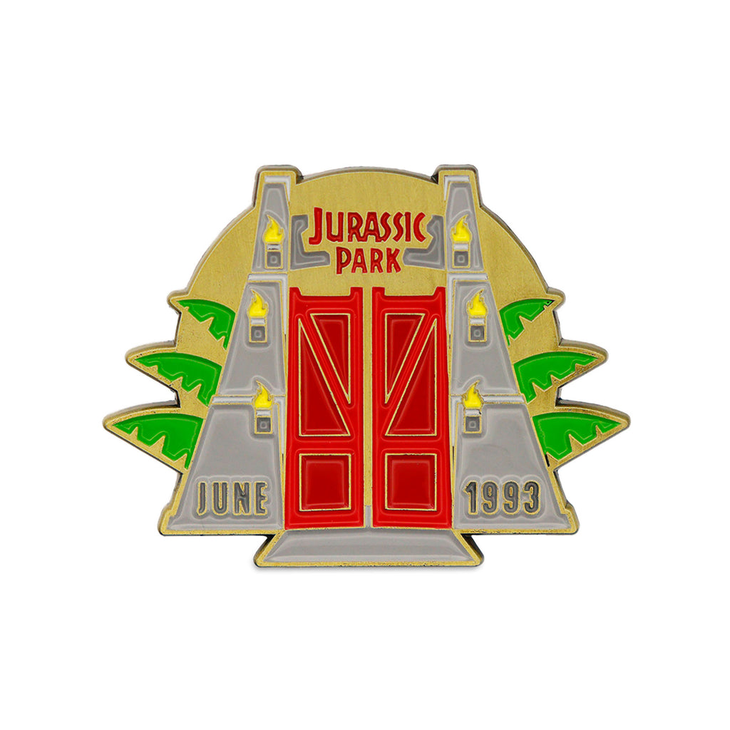 Produktbild Jurassic Park - Medaljong och Pin Presentbox Begränsad
