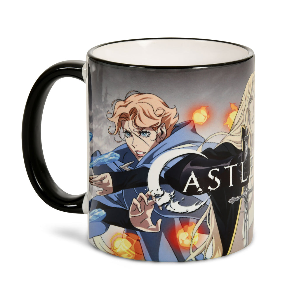 Produktbild Alucard, Trevor och Sypha Collage Mugg - Castlevania