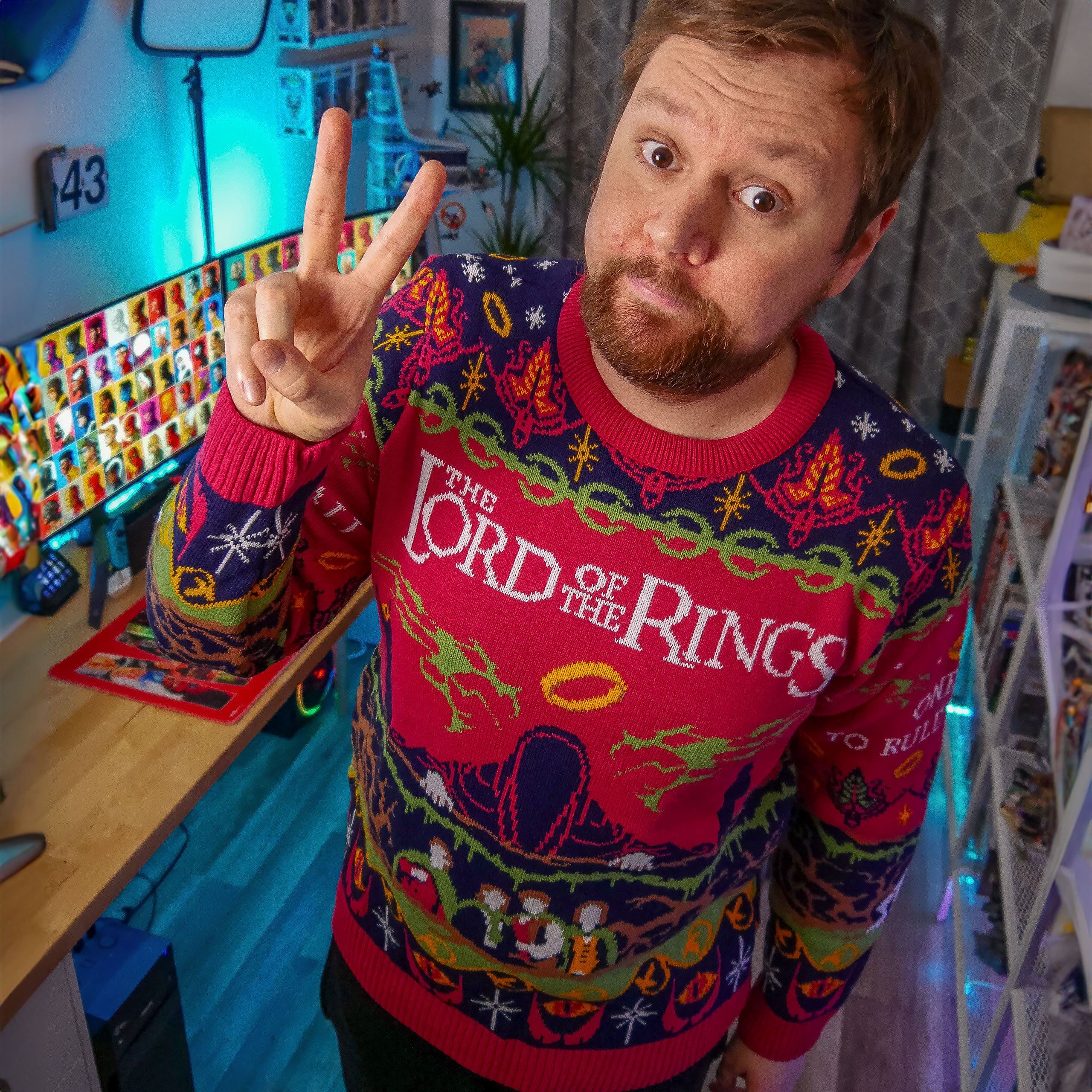 Product image The Lord of the Rings - One Ring To Rule Them All Knitted Sweater