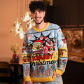 Produktbild SpongeBob - Krabby Christmas Stickad Tröja