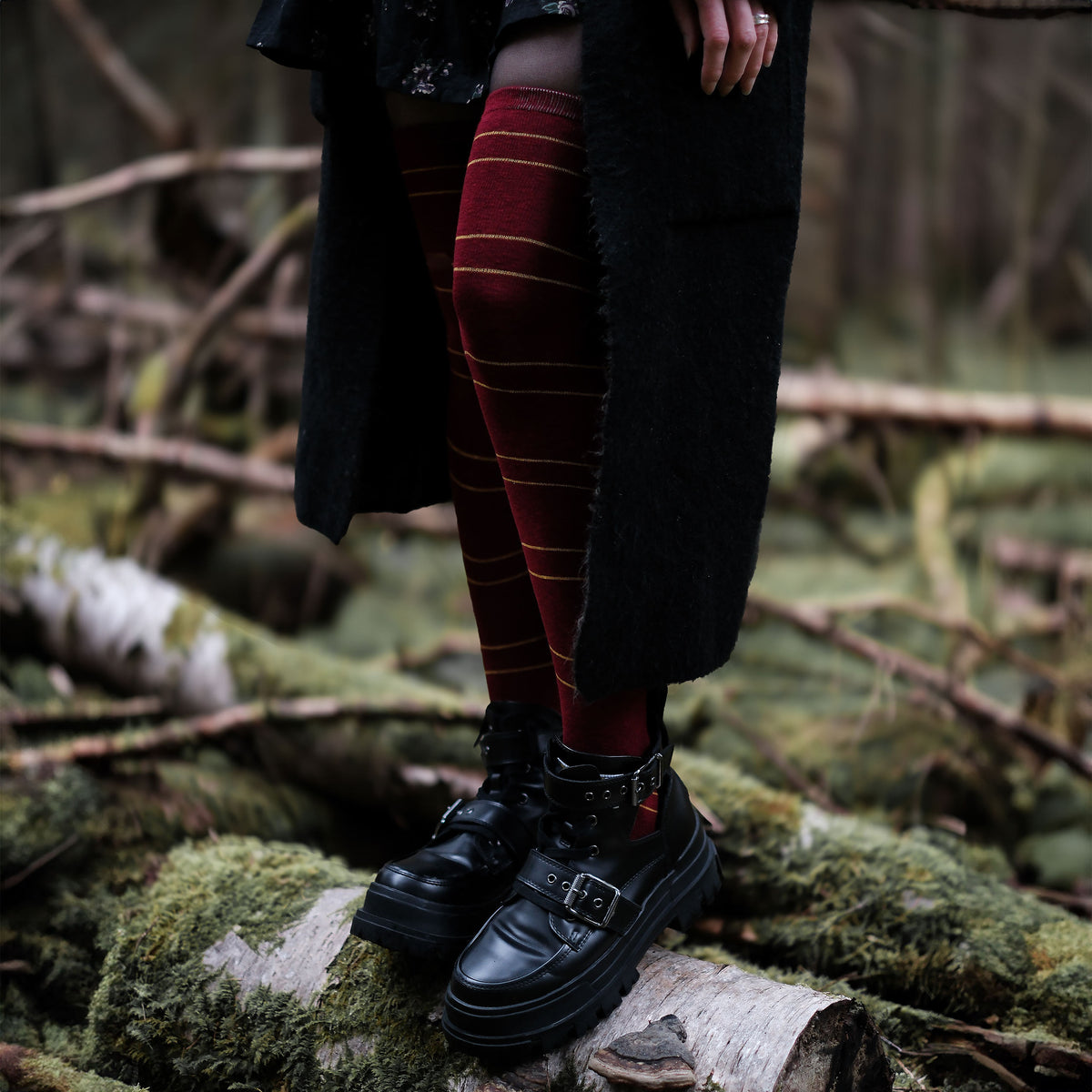 Product image Harry Potter - Gryffindor Overknee Socks 2-Pack