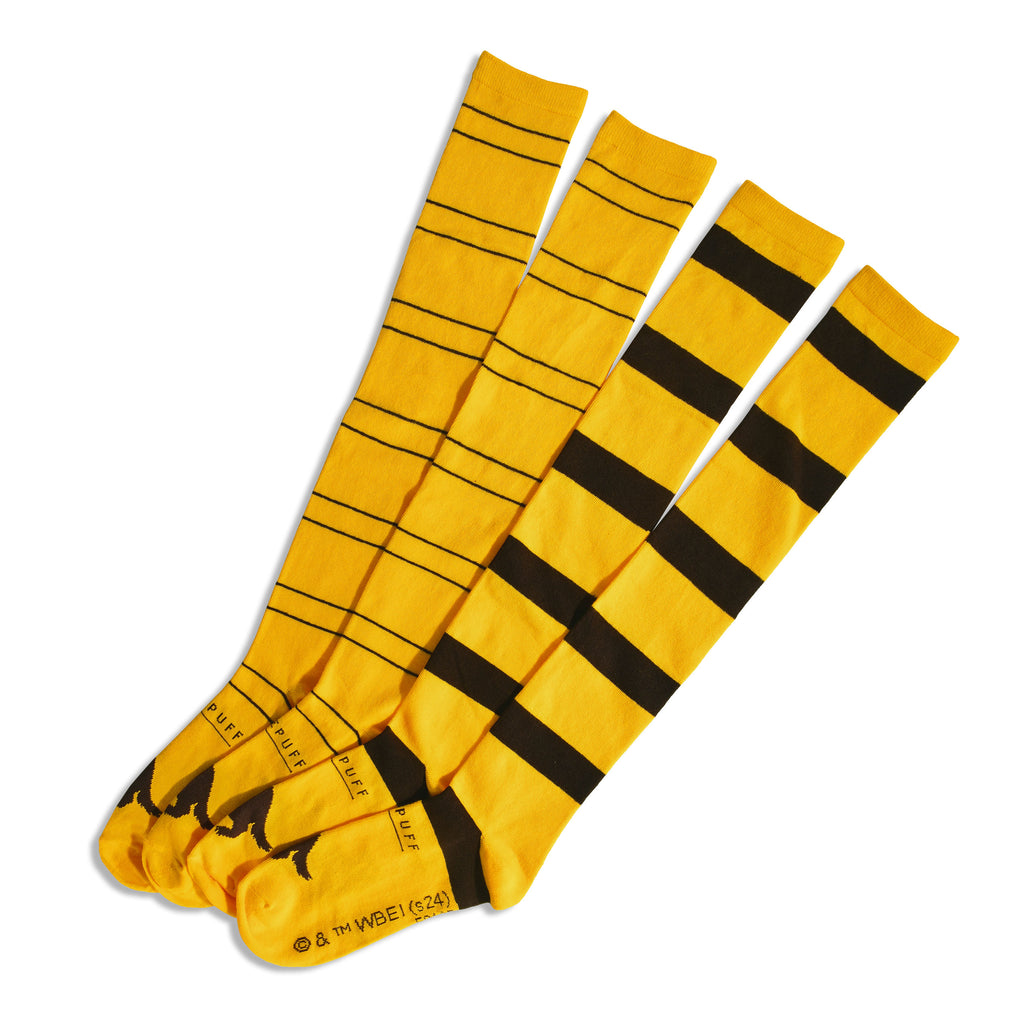 Produktbild Harry Potter - Hufflepuff Overknee Strumpor 2-delat set
