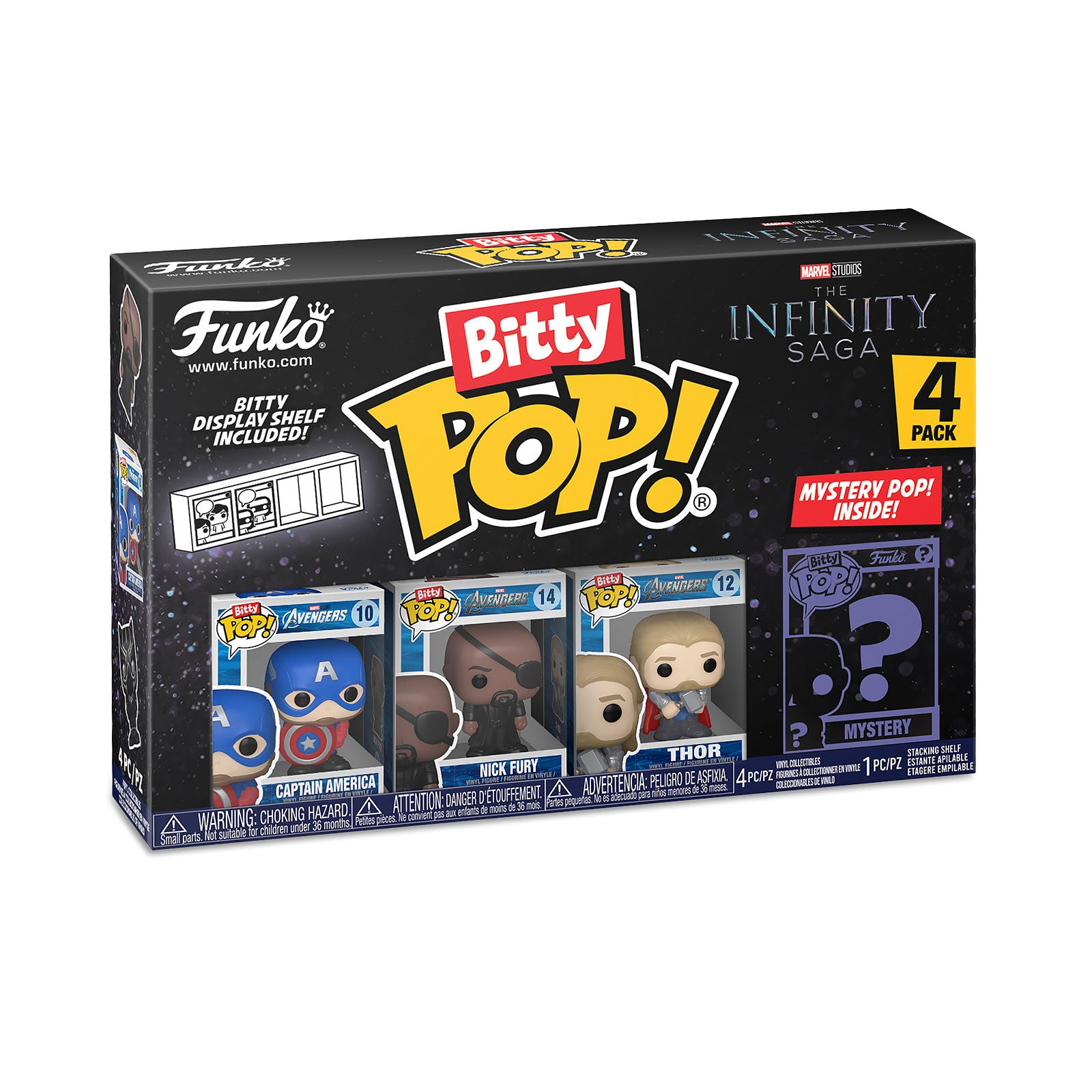 Produktbild Marvel - Funko Bitty Pop 4-pack Figurer Serie 1