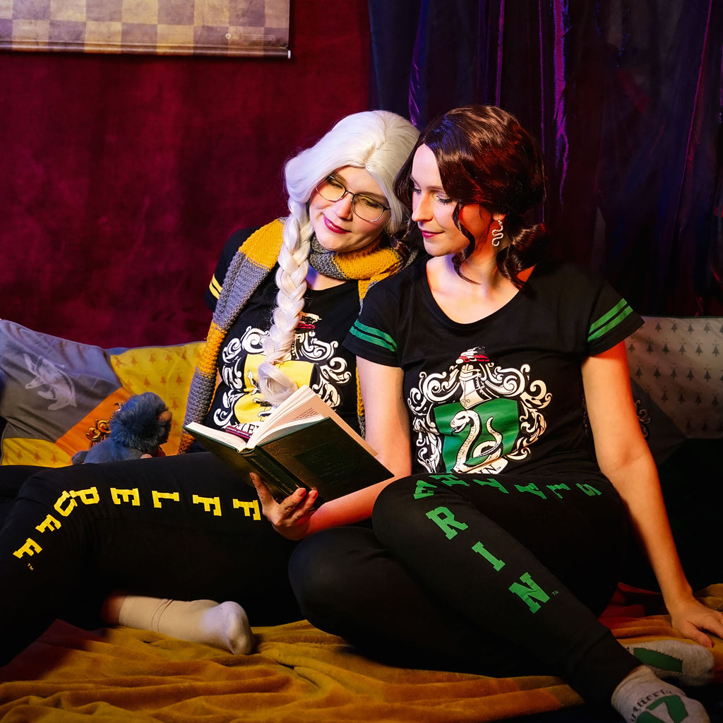 Produktbild Slytherin Vapensköld Pyjamas svart - Harry Potter