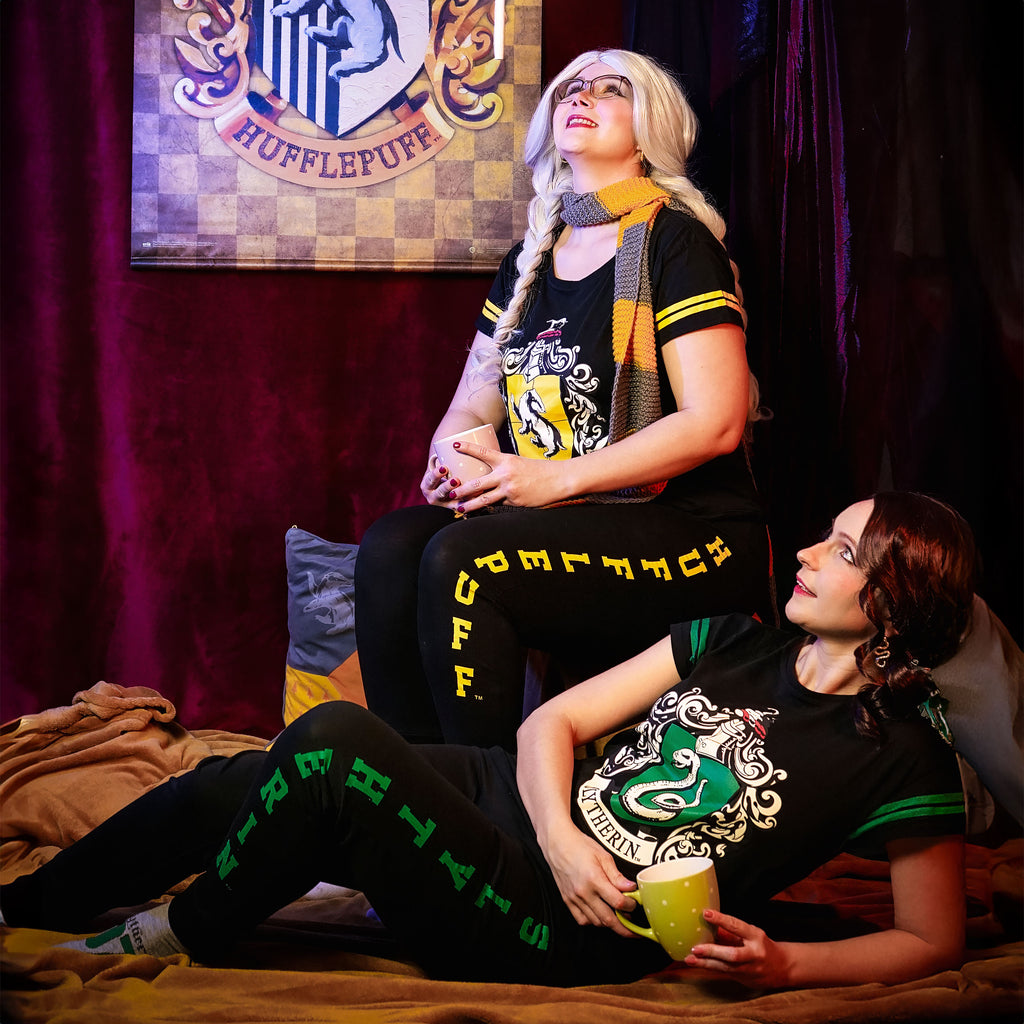 Produktbild Slytherin Vapensköld Pyjamas svart - Harry Potter