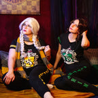 Produktbild Hufflepuff vapensköld pyjamas svart - Harry Potter