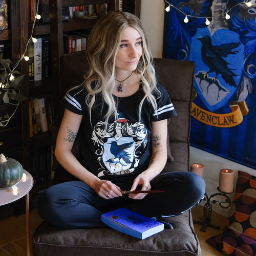 Produktbild Ravenclaw Vapensköld Pyjamas svart - Harry Potter