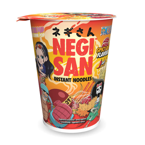 Produktbild Robin, Franky och Brook Kryddig Nötkötts-Instantnudlar - One Piece
