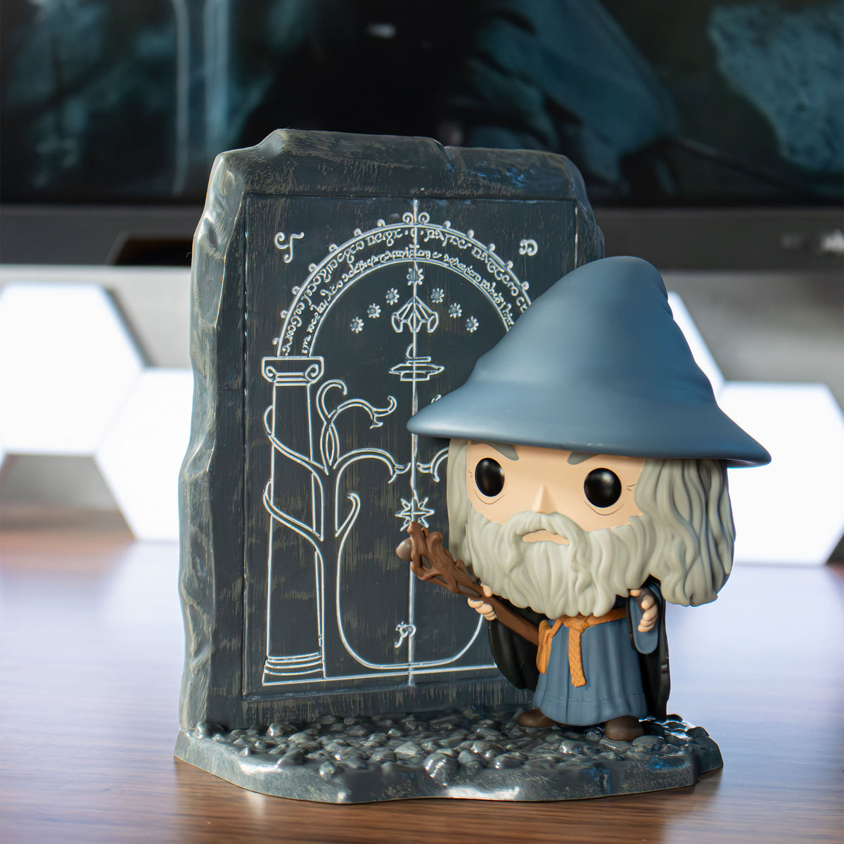 Produktbild Sagan om Ringen - Gandalf vid Morias portar Funko Pop Diorama