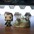Produktbild Sagan om Ringen - Elrond & Vattnadal Funko Pop Diorama