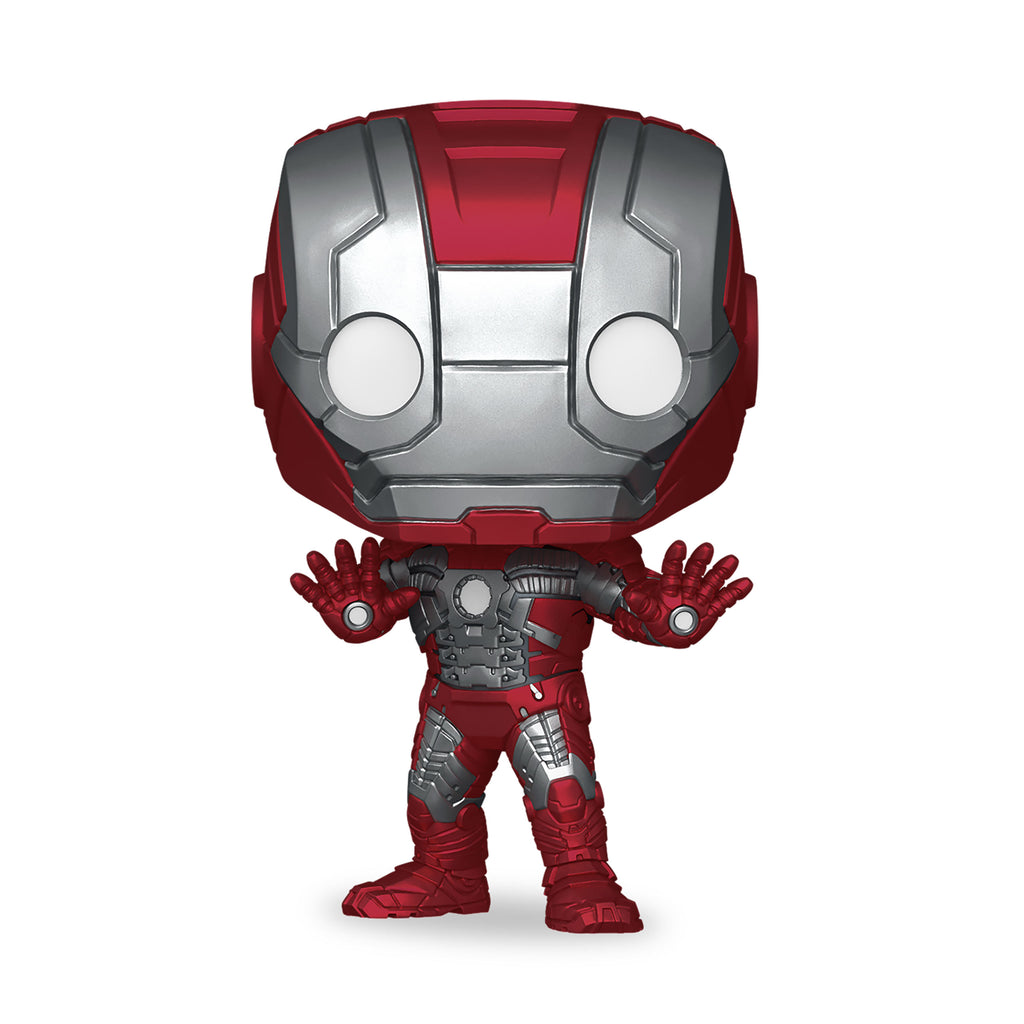 Produktbild Iron Man 2 - Mark 5 Funko Pop figur med rörligt huvud