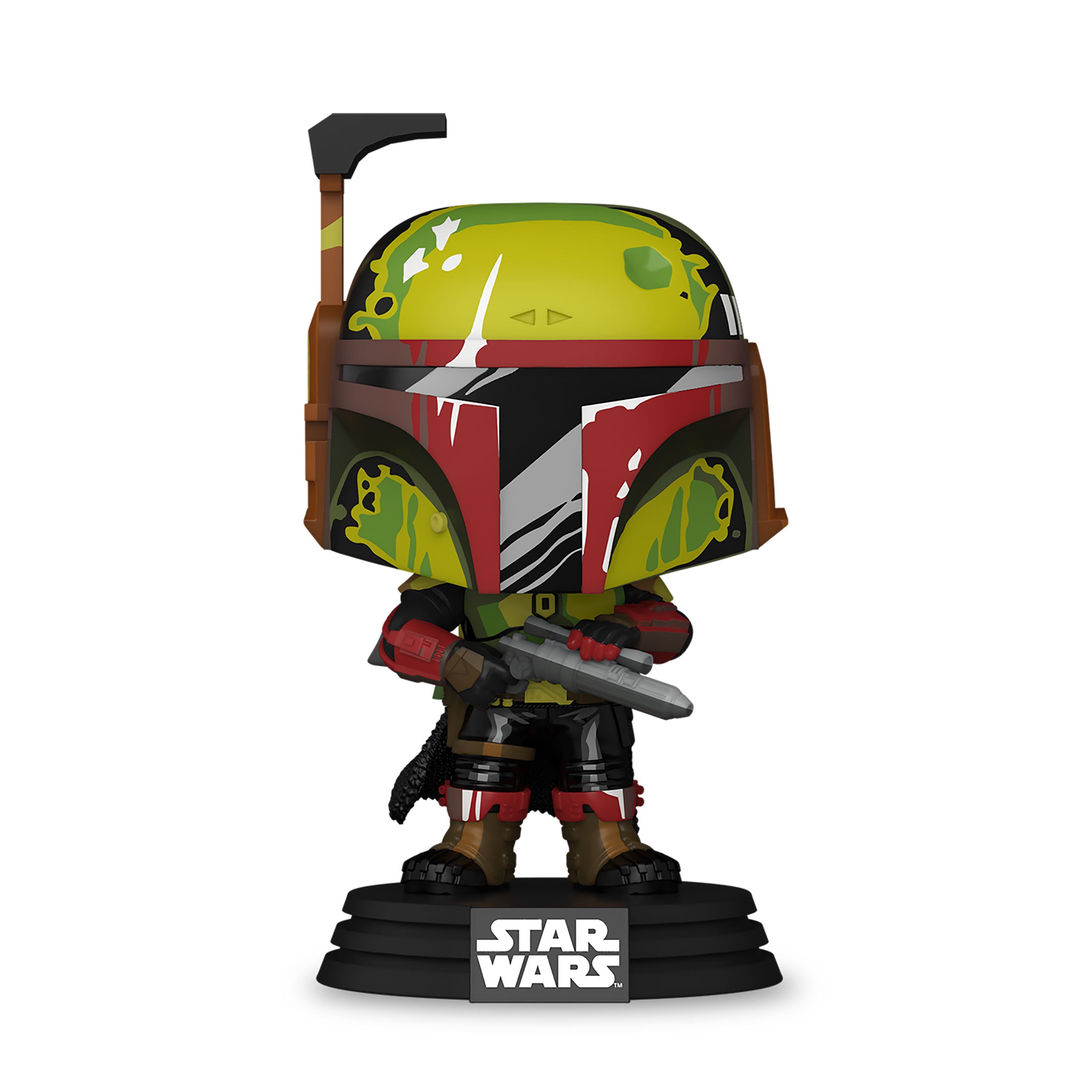 Produktbild Boba Fett (Retro) Funko Pop Vickande huvud-figur - Star Wars The Book of Boba Fett