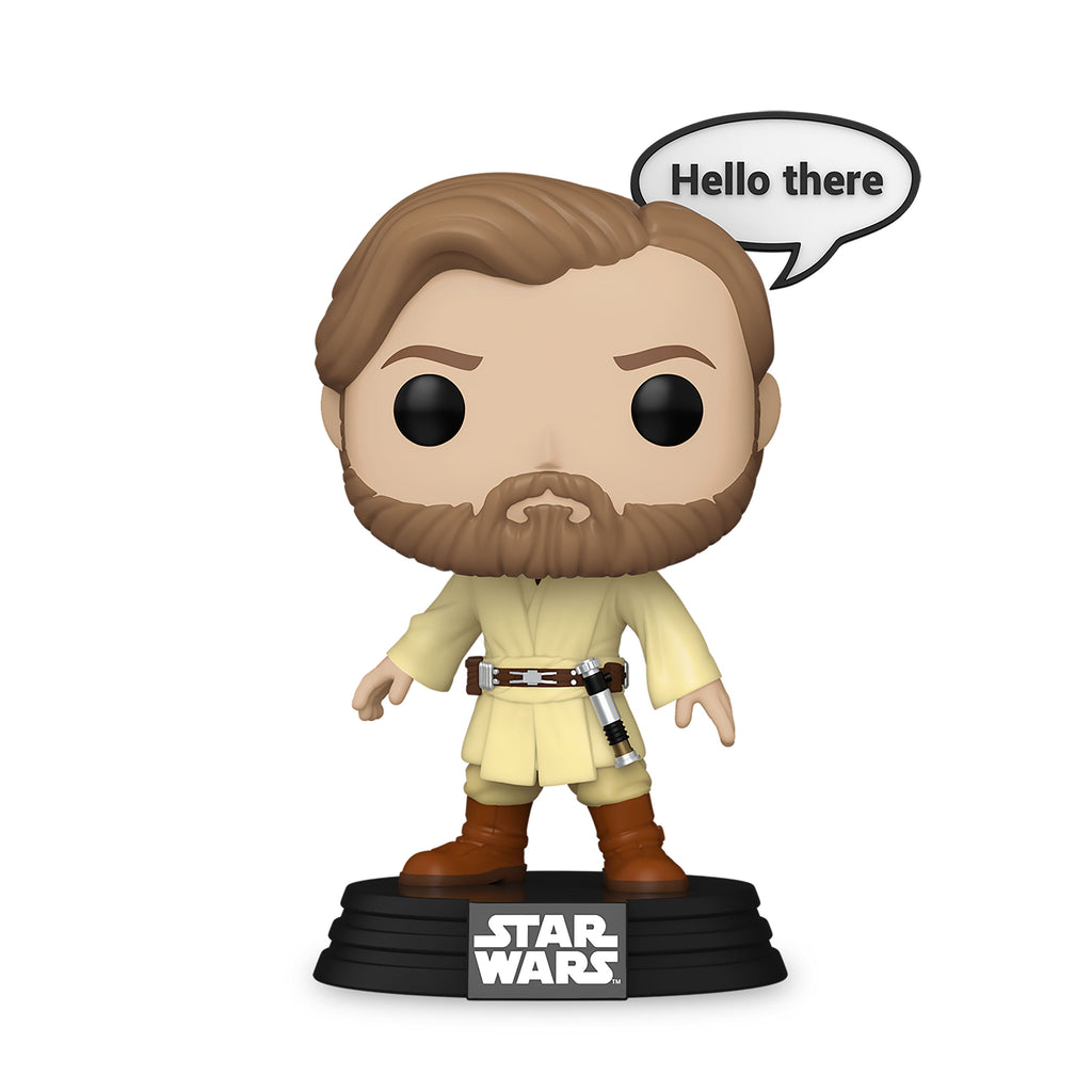 Produktbild Star Wars - Obi-Wan Kenobi Mörkrets hämnd Funko Pop figur med vickande huvud